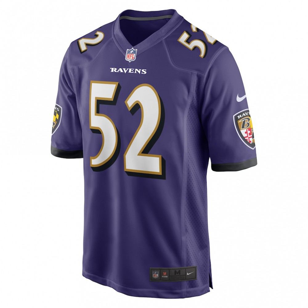 Ray Lewis Baltimore Ravens Nike Retired Player Jersey - Purple-GridironStore